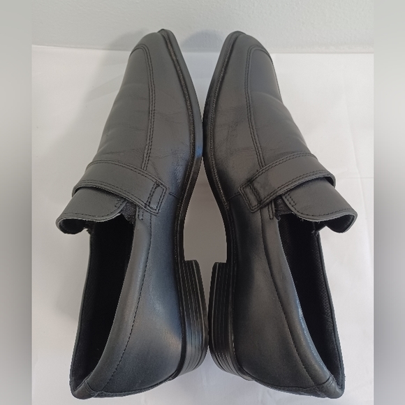ECCO mens black leather Dress oxfords shoes size 41 main image 4
